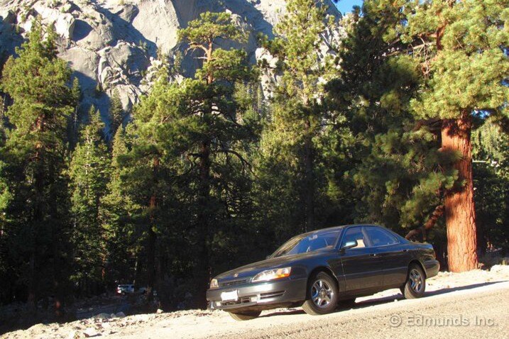 The Lexus made it 460 miles from Los Angeles to Lone Pine and back without incident. And from Lone Pine it climbed to the Whitney Portal at 8,400 feet. Twice.