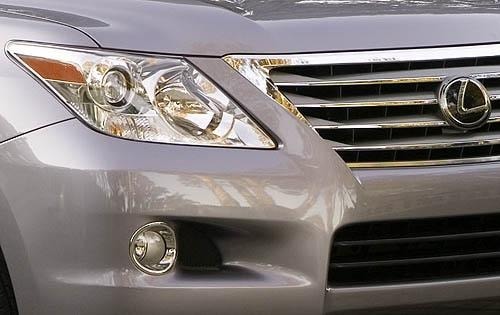 2010 Lexus LX 570 Front Grille and Badging Shown