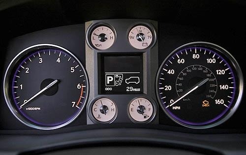 2010 Lexus LX 570 Instrument Cluster Shown