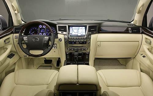 2010 Lexus LX 570 Interior Shown