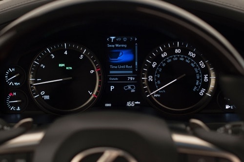 Lexus LX 570 4dr SUV Gauge Cluster