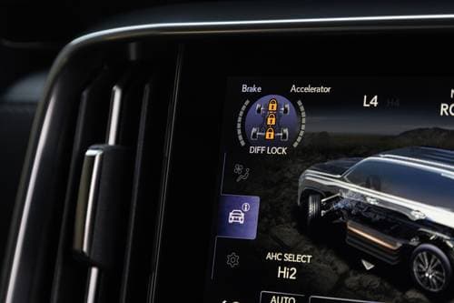 2025 Lexus LX 700h Overtrail 4dr SUV Interior Detail