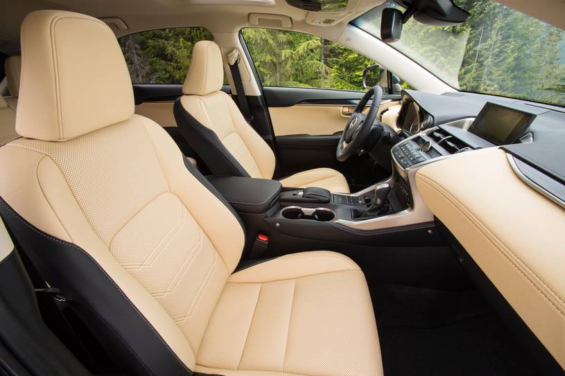 2021 Lexus NX 300h 4dr SUV Interior. Luxury Package Shown.