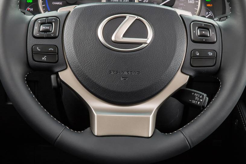 2021 Lexus NX 300h 4dr SUV Steering Wheel Detail