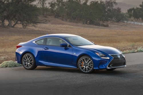 2017 Lexus RC 200t Base Coupe Exterior. F-Sport Package Shown.