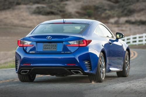 2017 Lexus RC 200t Base Coupe Exterior. F-Sport Package Shown.