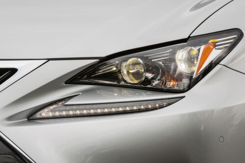 Lexus RC 350 Coupe Headlamp Detail