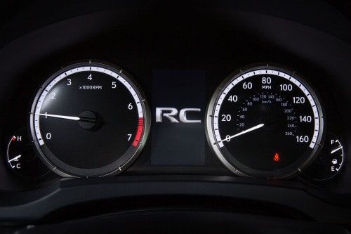 Lexus RC 350 Coupe Gauge Cluster