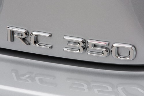 Lexus RC 350 Coupe Rear Badge