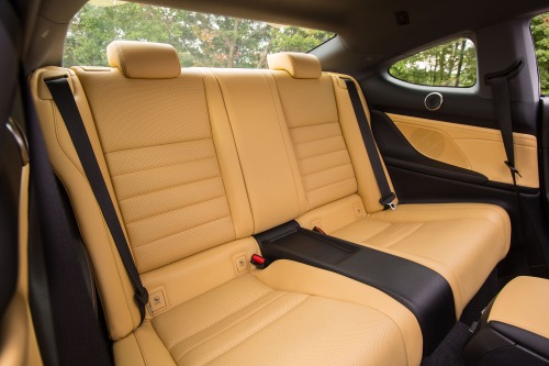 Lexus RC 350 Coupe Rear Interior