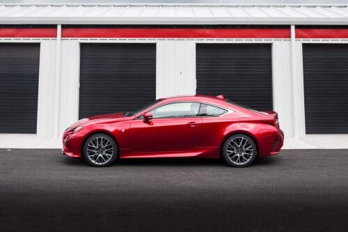 Lexus RC 350 Coupe Exterior. F-Sport Package Shown.