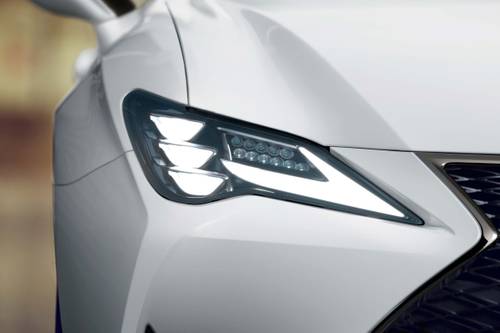2023 Lexus RC 350 F SPORT Coupe Headlamp Detail. Options Shown.