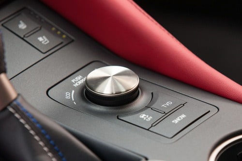 2015 Lexus RC F Coupe Aux Controls