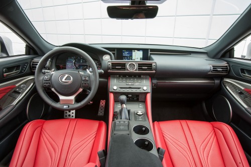 2015 Lexus RC F Coupe Dashboard