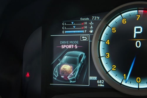 2015 Lexus RC F Coupe Gauge Cluster