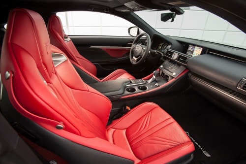 2015 Lexus RC F Coupe Interior