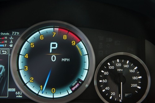 2017 Lexus RC F Coupe Gauge Cluster