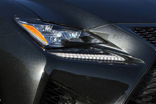Lexus RC F Base Coupe Headlamp Detail