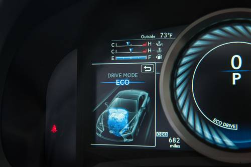 Lexus RC F Coupe Gauge Cluster
