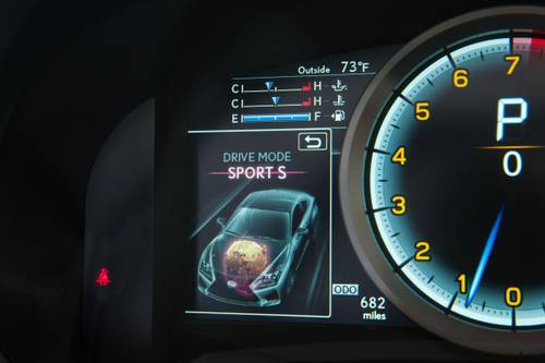 Lexus RC F Coupe Gauge Cluster
