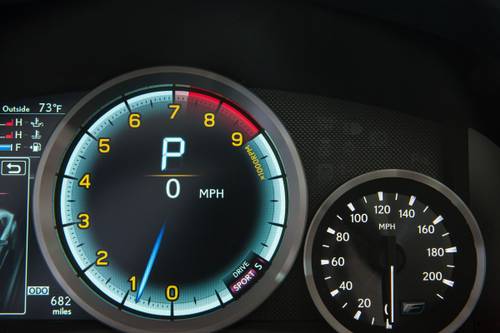 Lexus RC F Coupe Gauge Cluster