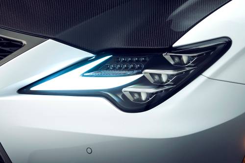 2020 Lexus RC F Track Edition Coupe Headlamp Detail