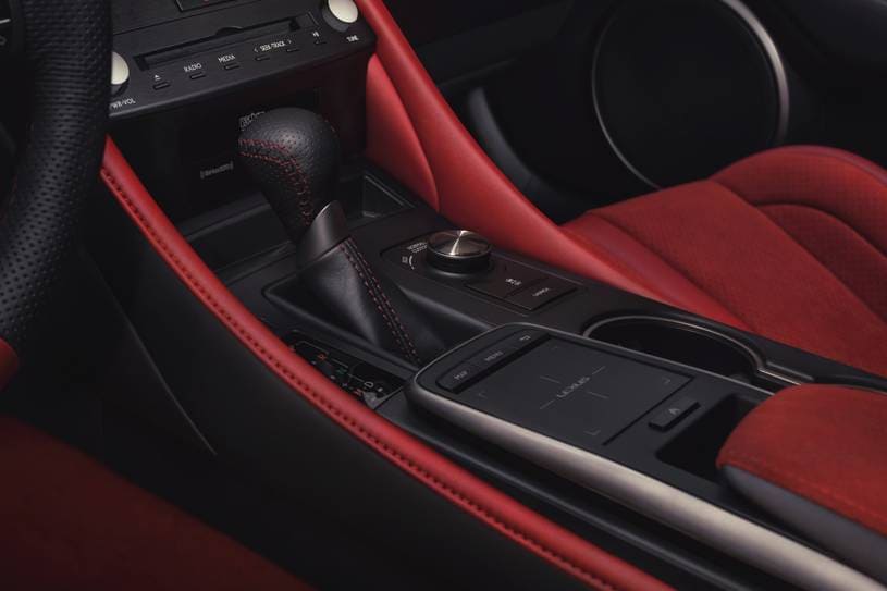 2020 Lexus RC F Track Edition Coupe Shifter
