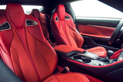 2021 Lexus RC F Fuji Speedway Edition Coupe Interior Detail