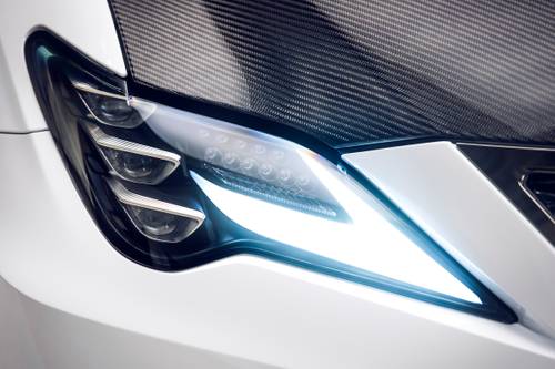 2021 Lexus RC F Fuji Speedway Edition Coupe Headlamp Detail