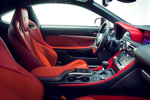 2021 Lexus RC F Fuji Speedway Edition Coupe Interior