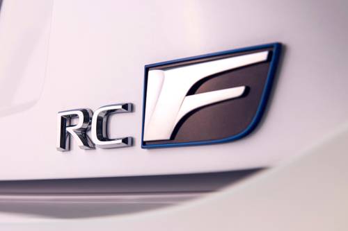 2021 Lexus RC F Fuji Speedway Edition Coupe Rear Badge