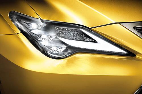 2023 Lexus RC F Coupe Headlamp Detail