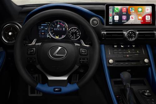 2023 Lexus RC F Coupe Steering Wheel Detail