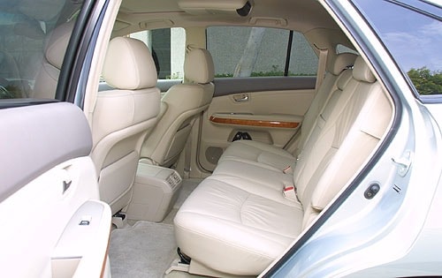 2003 Lexus RX 330 Rear Interior Shown