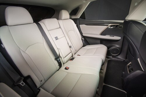2016 Lexus RX 350 4dr SUV Rear Interior