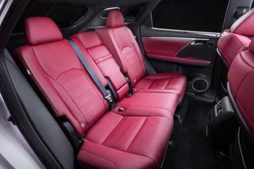 2016 Lexus RX 350 F Sport 4dr SUV Rear Interior