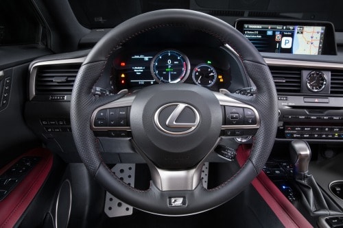 2016 Lexus RX 350 F Sport 4dr SUV Steering Wheel Detail