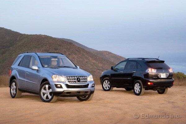 2009 Mercedes-Benz ML320 Bluetec vs. 2008 Lexus RX 400h Comparison Test