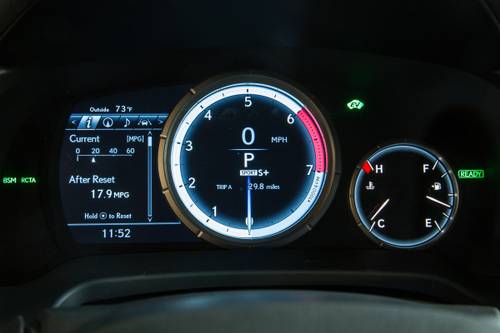 Lexus RX 450h F SPORT 4dr SUV Gauge Cluster