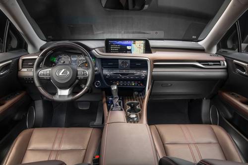 Lexus RX 450hL Luxury 4dr SUV Dashboard Shown