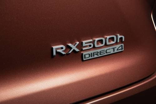 2023 Lexus RX 500h F SPORT Performance 4dr SUV Rear Badge