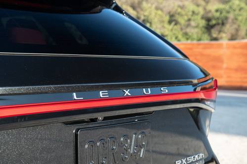 2023 Lexus RX 500h F SPORT Performance 4dr SUV Rear Badge