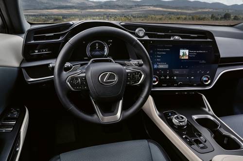 2024 Lexus RZ 450e Premium 4dr SUV Steering Wheel Detail