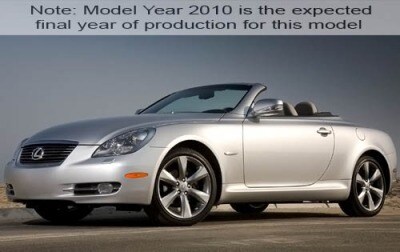 2010 Lexus SC 430