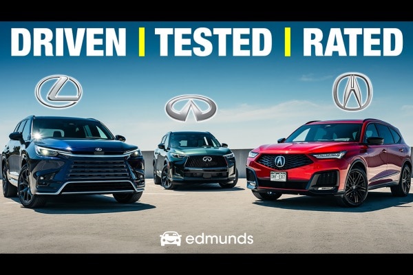 Acura MDX vs. Lexus TX vs. Infiniti QX60: Which Is the Best 3-Row Luxury SUV?