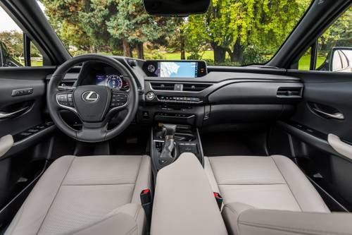 Lexus UX 200 4dr SUV Dashboard. Options Shown.