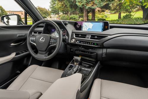 Lexus UX 200 4dr SUV Dashboard. Options Shown.