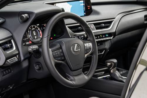 Lexus UX 200 4dr SUV Steering Wheel Detail. Options Shown.