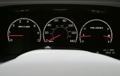 2004 Lincoln Aviator Gauge Cluster