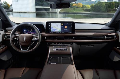 2025 Lincoln Aviator Reserve 4dr SUV Dashboard. Jet Package Shown.